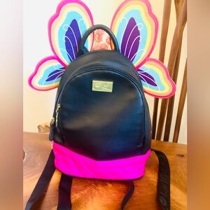 Betsey Johnson Mini Backpack With Butterfly Wings